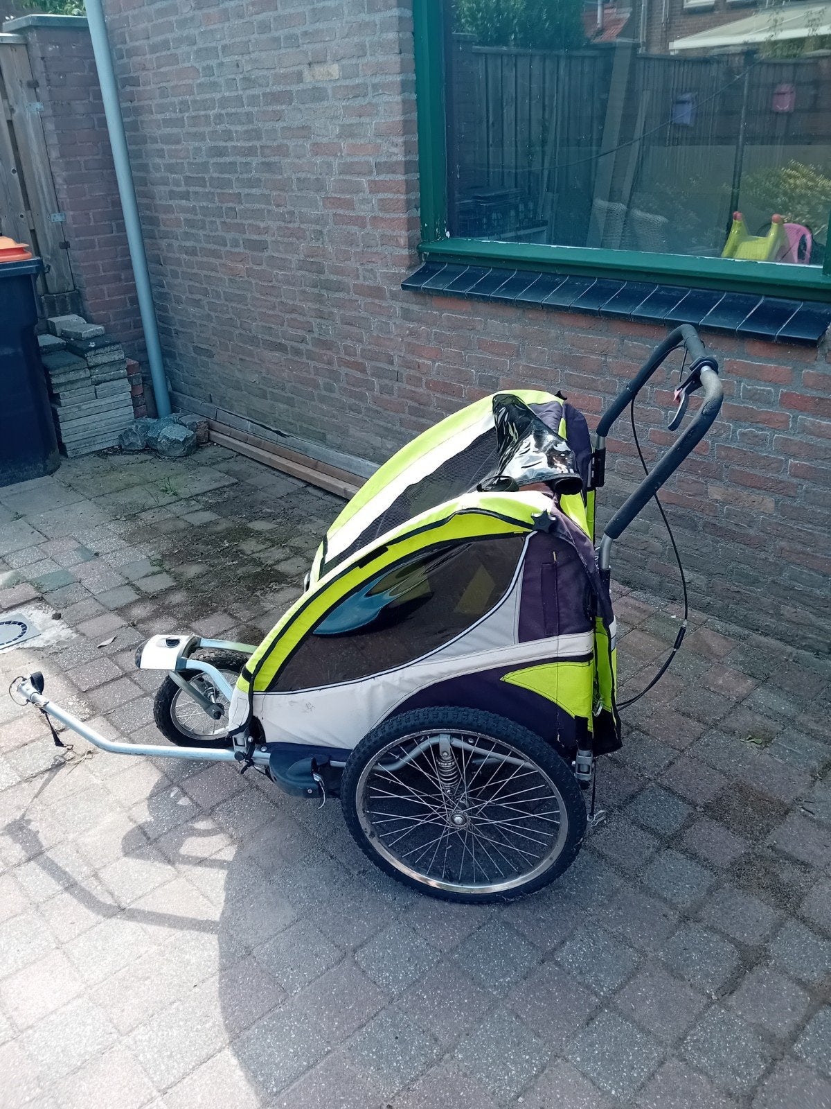 Fiets kar, Ophalen, Gebruikt, Opvouwbaar, 20 tot 40 kg