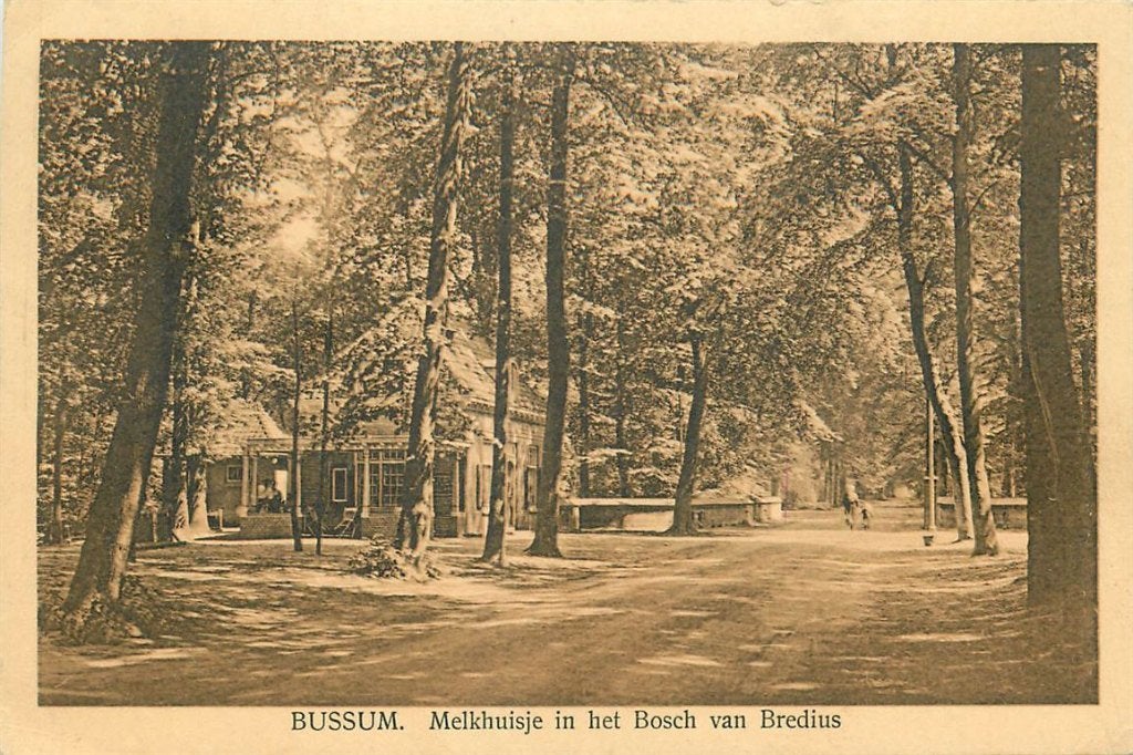 701-095-029 Bussum Melkhuisje Bosch van Bredius, Verzamelen, Verzenden, Voor 1920, Noord-Holland