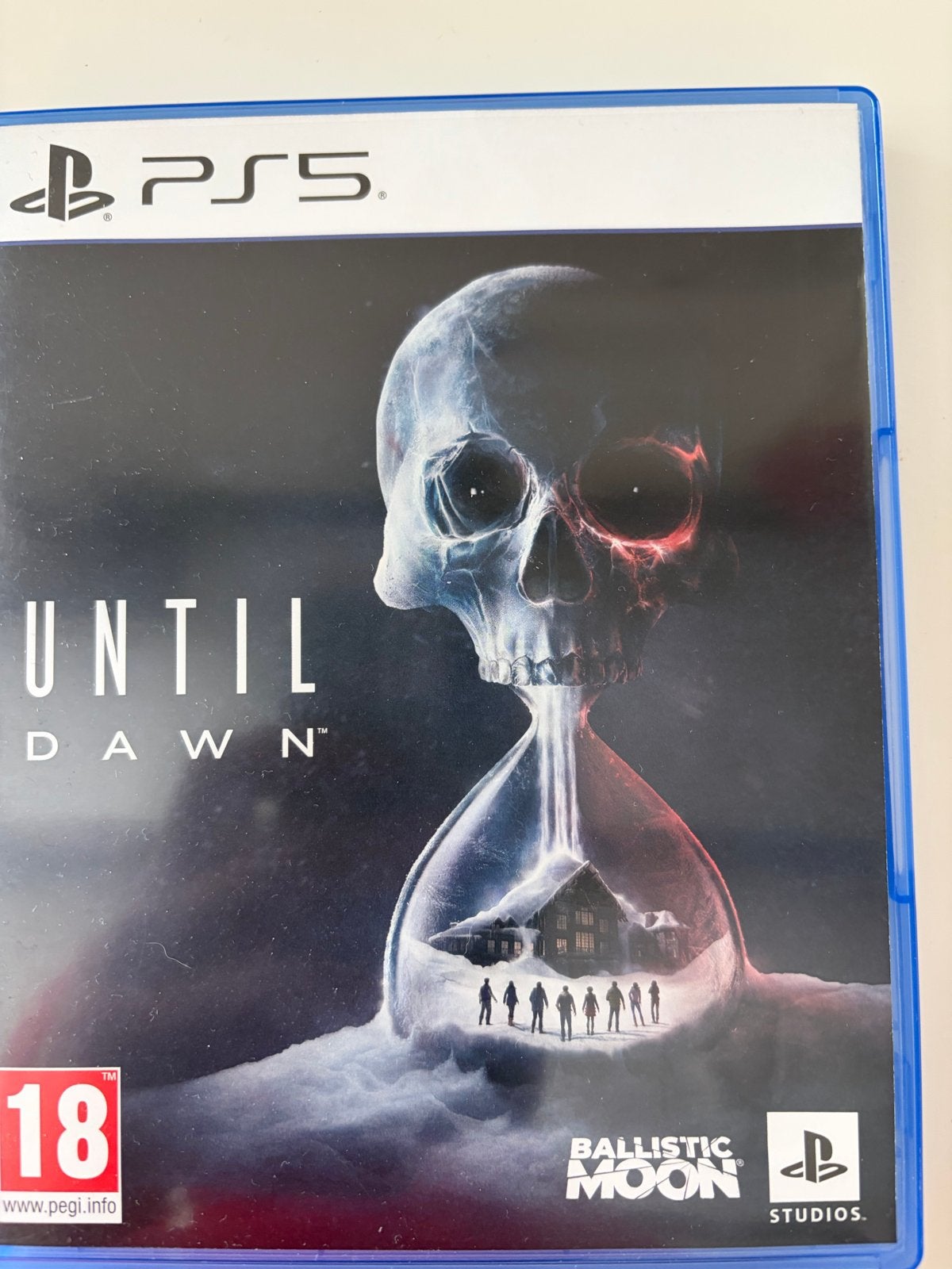 Until Dawn PS5 - Spannende Horror Game, Vanaf 18 jaar, 1 speler, Zo goed als nieuw, Ophalen
