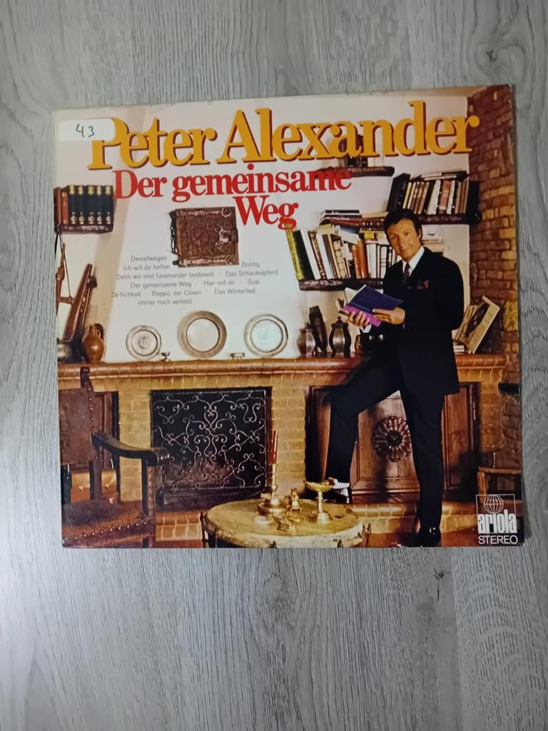LP Peter Alexander - Der gemeinsame Weg (Ariola Stereo), Cd's en Dvd's, Vinyl | Pop, Ophalen of Verzenden, Gebruikt, 12 inch