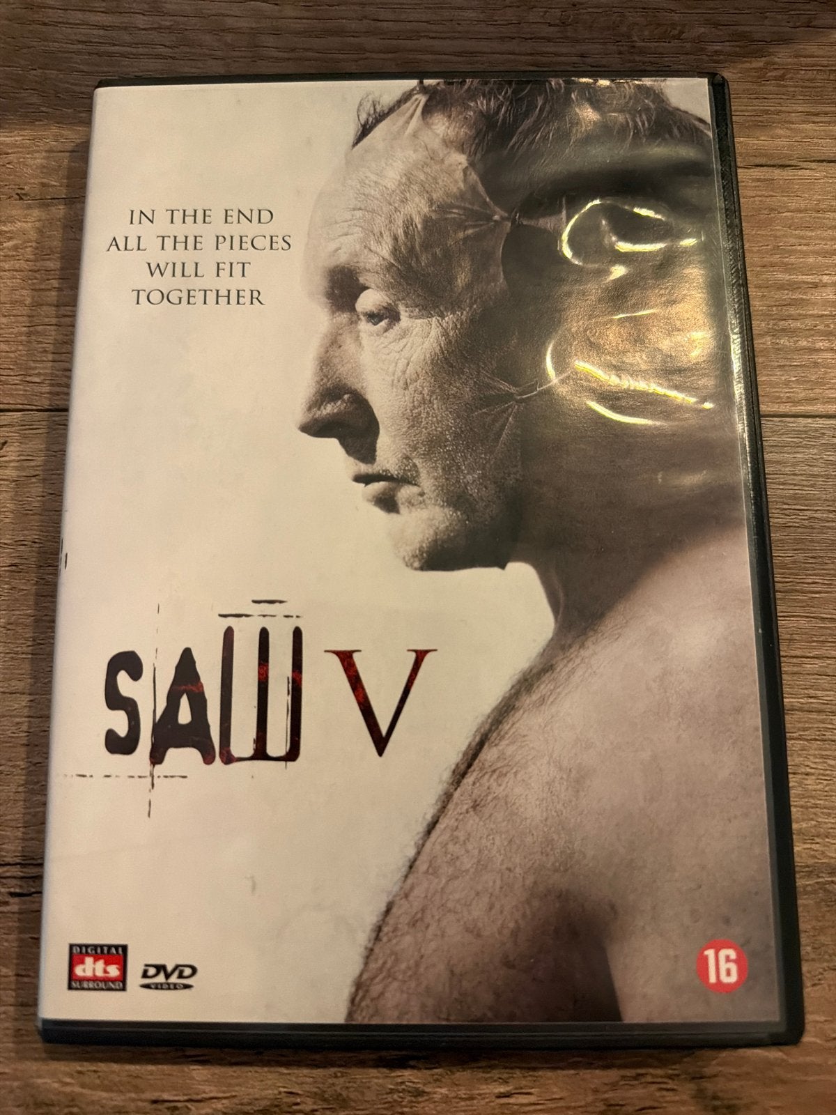 Saw V DVD - Spannende horrorfilm, Vanaf 16 jaar, Nederlands, Ophalen of Verzenden, Gebruikt