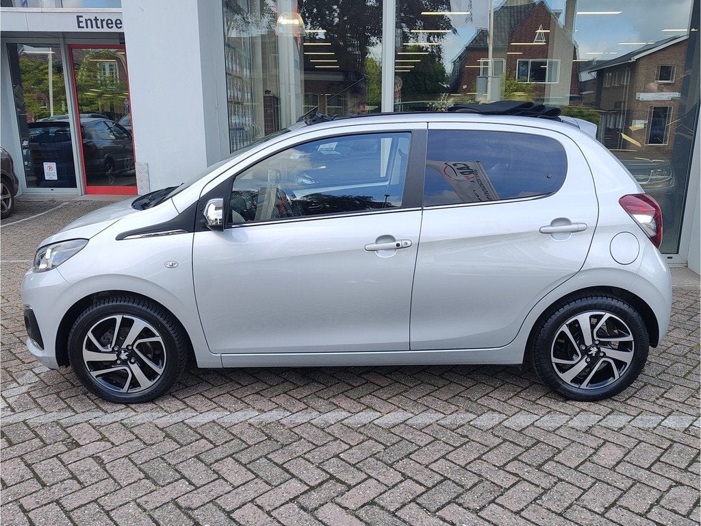 Peugeot 108 1.0 E-VTI ALLURE TOP! Cabrio | Keyless | Clima |, Auto's, Peugeot, Voorwielaandrijving, 12 maanden, Stof, Gebruikt
