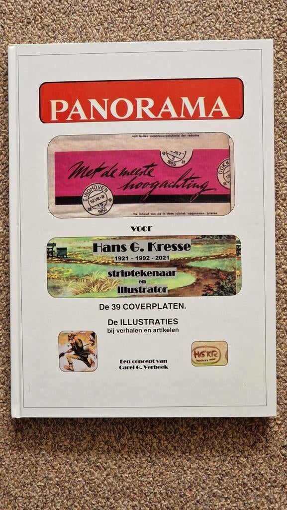 Panorama Met de meeste hoogachting voor Hans G. Kresse, Boeken, Stripboeken, Eén stripboek, Ophalen of Verzenden, Zo goed als nieuw