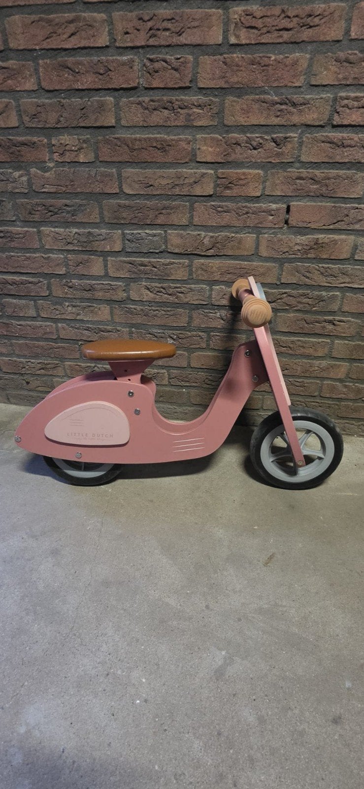Little Dutch Loopfiets Scooter Roze, Ophalen, Gebruikt, Loopfiets