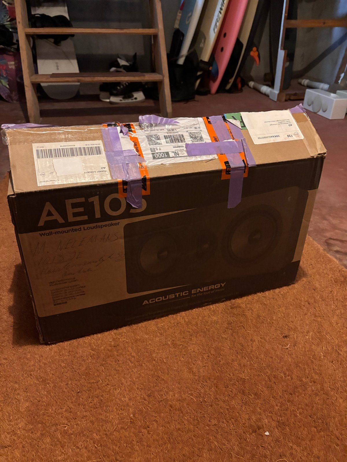 Acoustic Energy AE105 Wall-mounted Luidspreker - Nieuw, Audio, Tv en Foto, Luidsprekers, Nieuw, Geschikt voor surround/home cinema