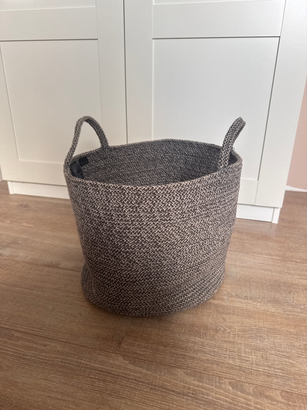 H&M Home Mand - Zo goed als nieuw, Ophalen, Met handvatten, Mand, Textiel