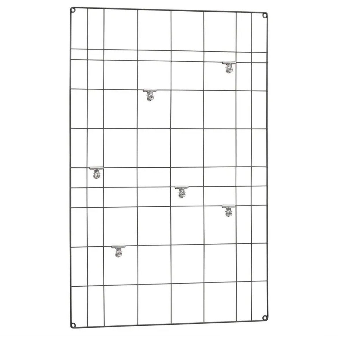 4 wandrekken met clips 60x90 cm, ophalen, Ophalen, Metaal, Zwart, Zo goed als nieuw
