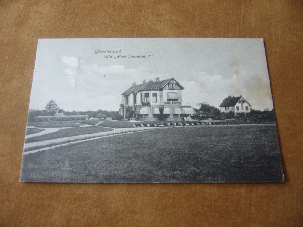 GAASTERLAND  =  VILLA MOOI GAASTERLAND   1918, Ophalen of Verzenden, Voor 1920, Gelopen