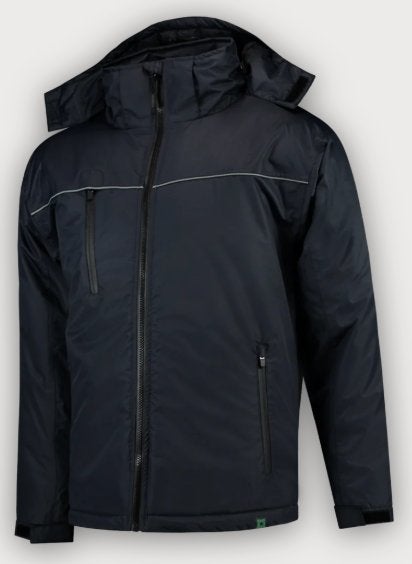 Werkkleding parka winterjas navy S en M sample-prijs, Ophalen, Nieuw, Blauw