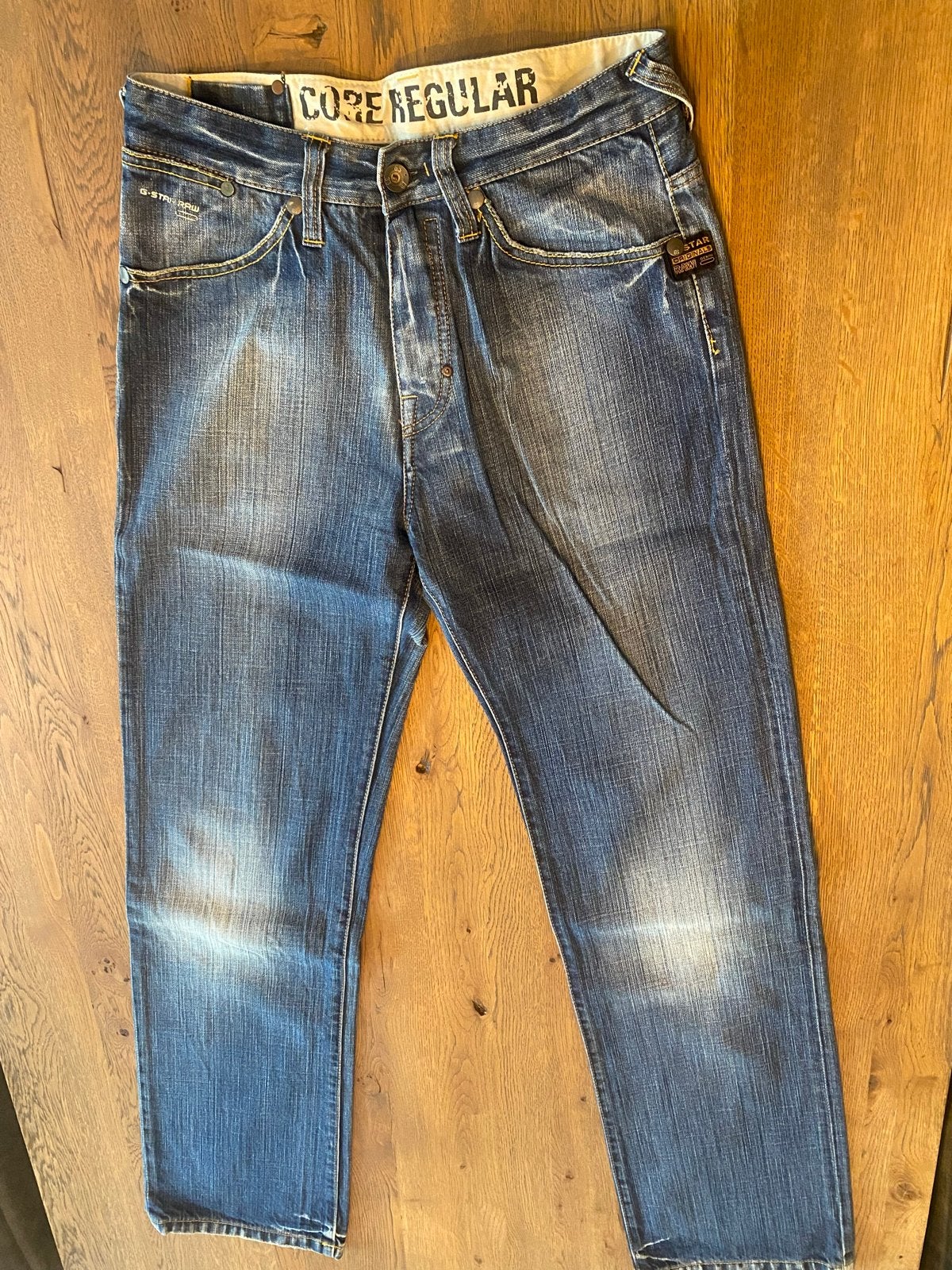 G-Star Core Regular Jeans Maat 30/36 NIEUW GStar, Ophalen, Gedragen, Blauw, W32 (confectie 46) of kleiner