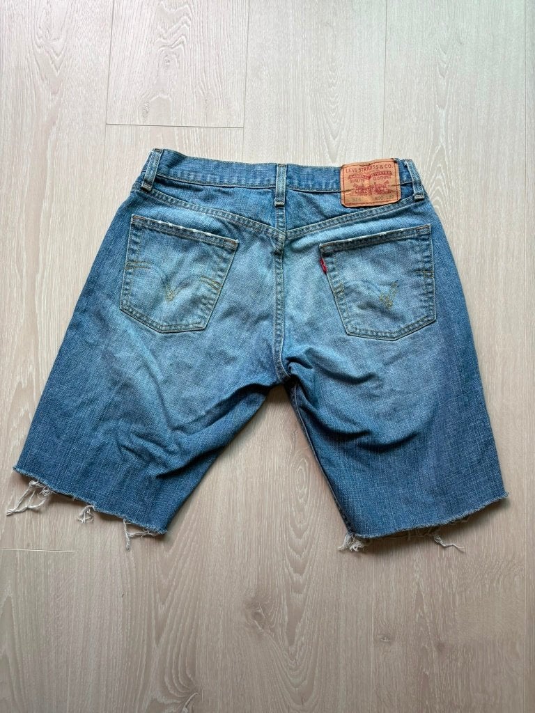 Levi's 501 Korte Broek W30, Blauw, ., W32 (confectie 46) of kleiner, Ophalen of Verzenden