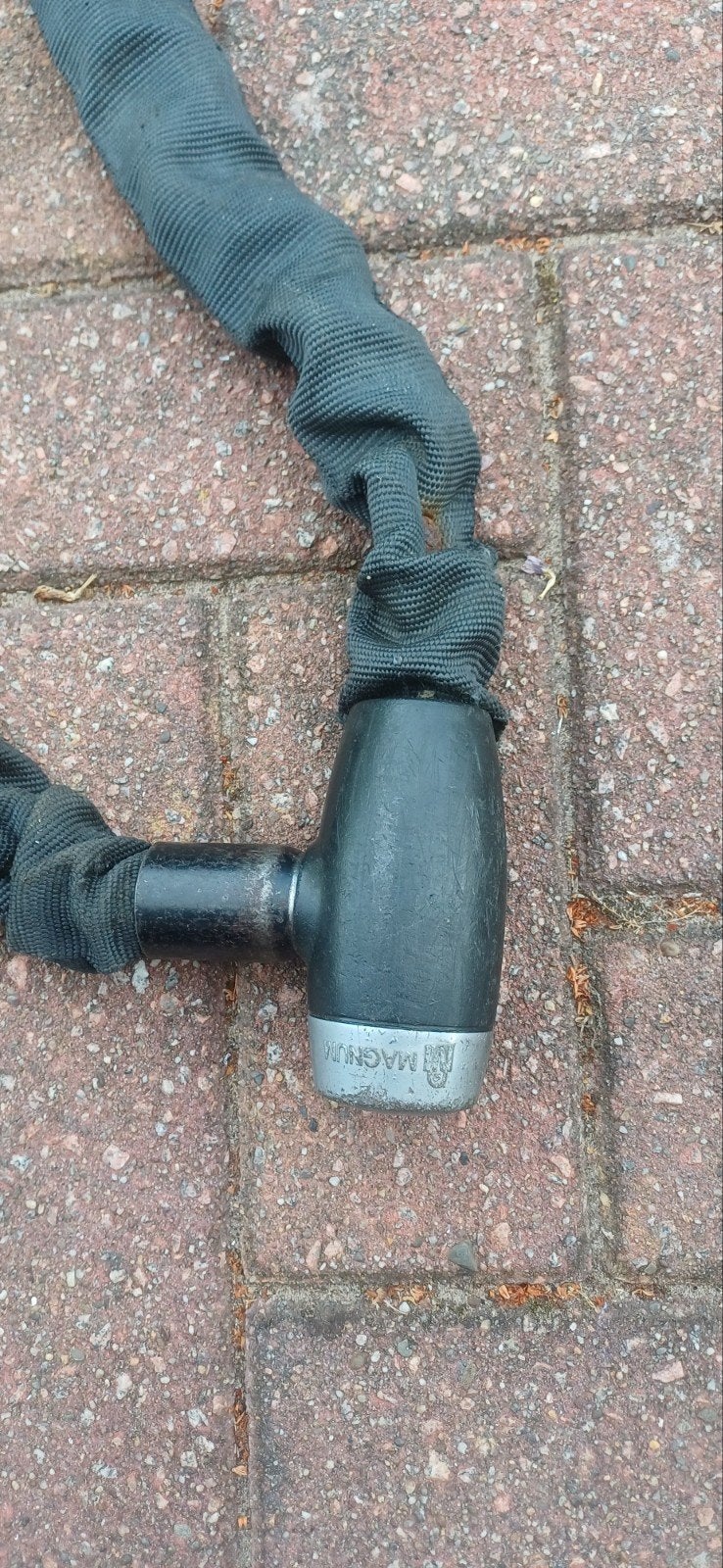 Kettingslot, Ophalen, Gebruikt