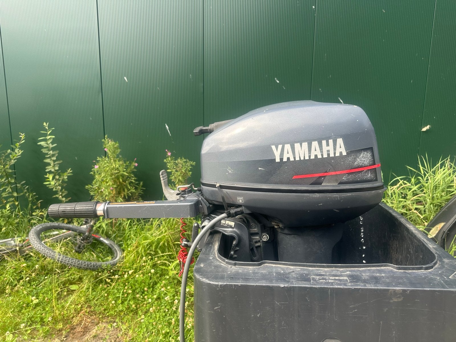 Yamaha 15 pk 2-takt kortstaart buitenboordmotor, Watersport en Boten, Buiten- en Binnenboordmotoren, Ophalen, 10 tot 30 pk, Zo goed als nieuw