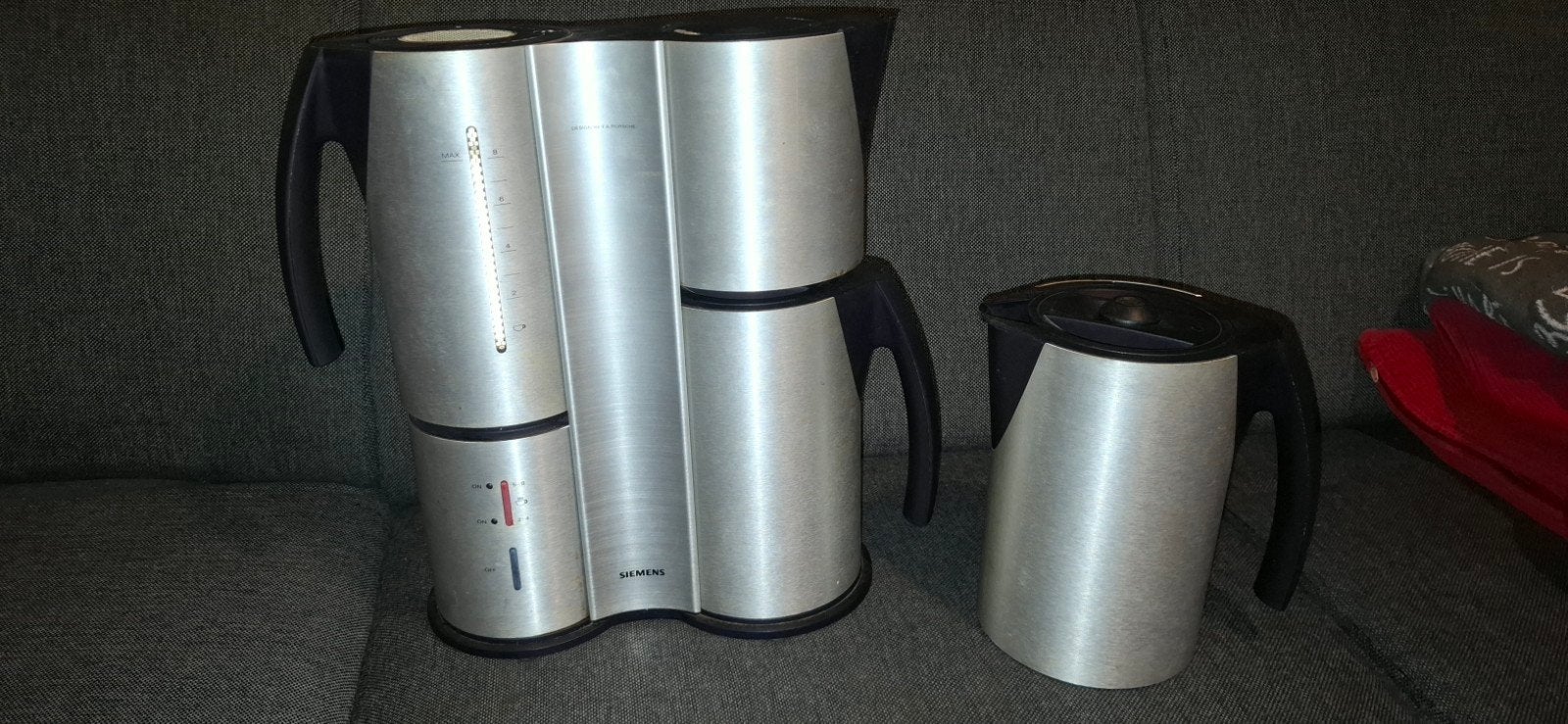 Koffiezetapparaat met waterkoker - Design by F.A. Porsche, Ophalen of Verzenden