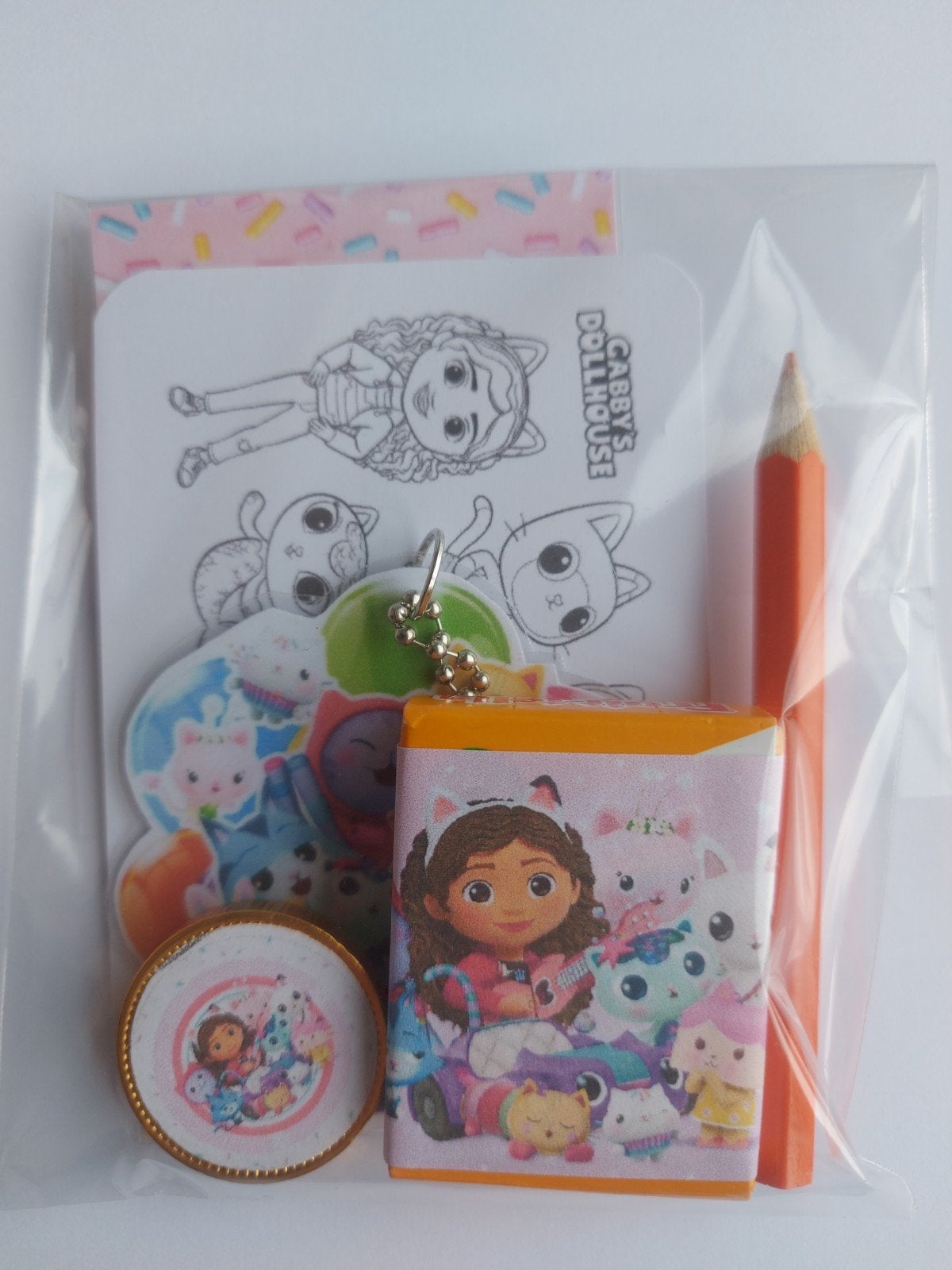 Gabby's Dollhouse traktatie zakje, Ophalen of Verzenden, Nieuw, Feestartikel, Verjaardag
