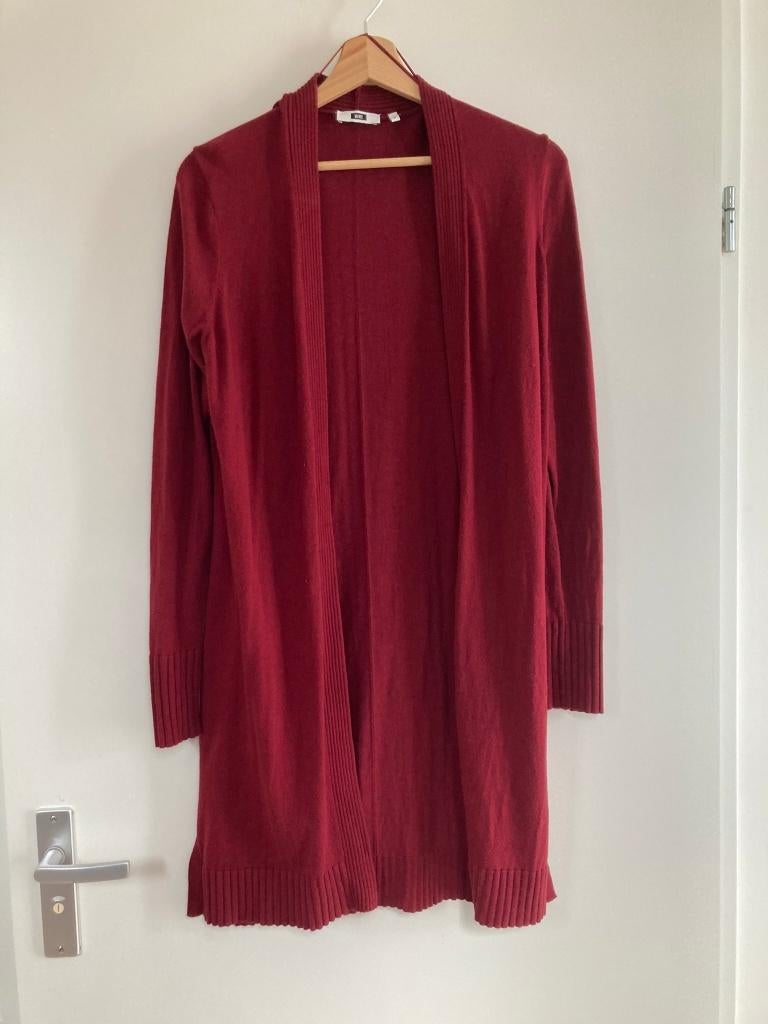 Damesvest, WE, bordeaux rood, maat M, Maat 38/40 (M), WE, Ophalen of Verzenden, Zo goed als nieuw