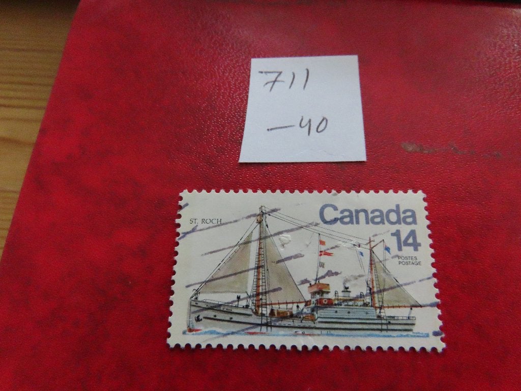 canada 711, Ophalen of Verzenden, Gestempeld, Noord-Amerika
