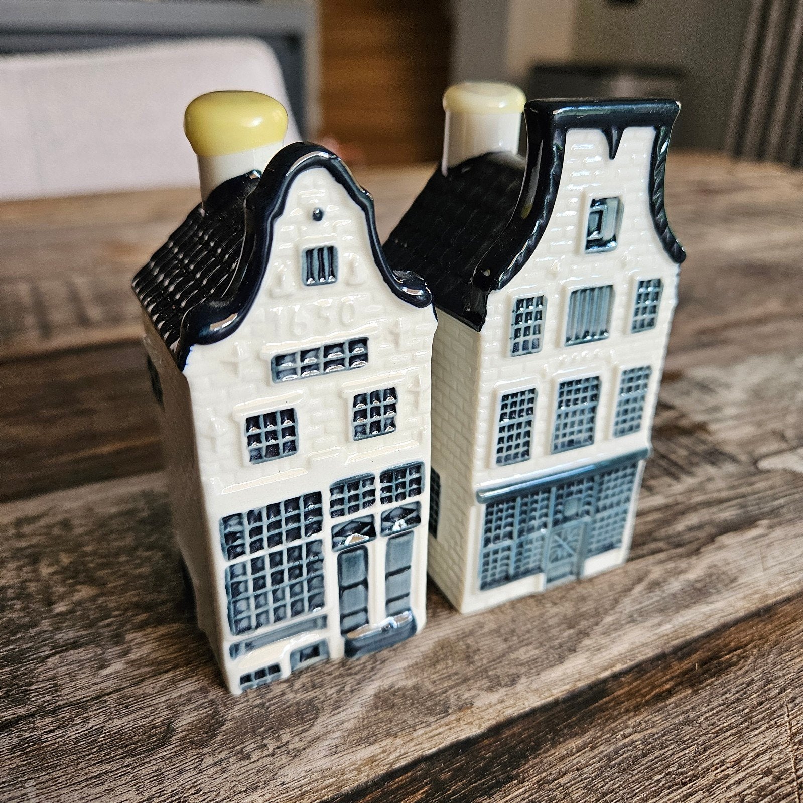 KLM huisjes, Delfs blauw, Ophalen of Verzenden, Zo goed als nieuw, Gevuld