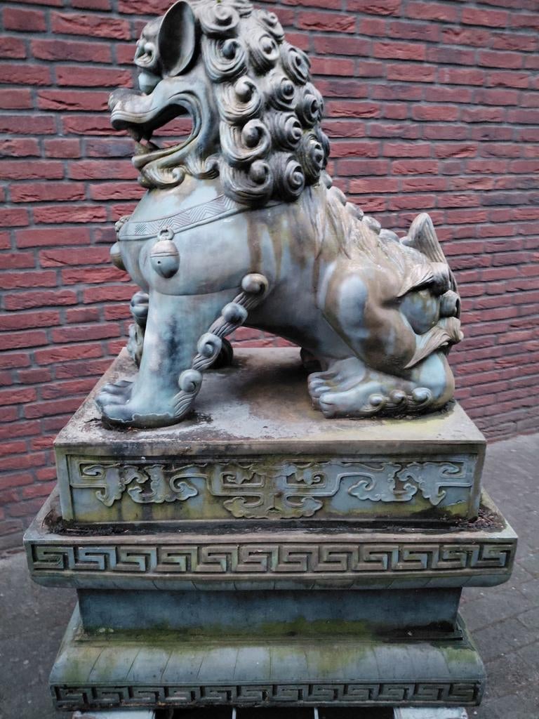 Foo Dog - tuinbeeld 150cm, Tuin en Terras, Ophalen, Nieuw