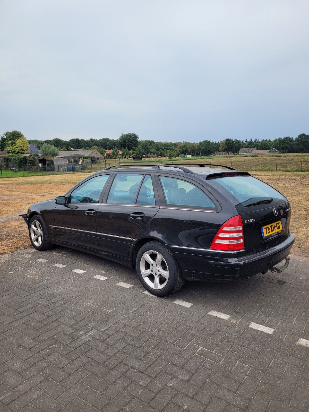 Mercedes-Benz C-Klasse 1.8 C180 Kompr Combi AUT 2007 Zwart, Automaat, Achterwielaandrijving, Zwart, 1796 cc