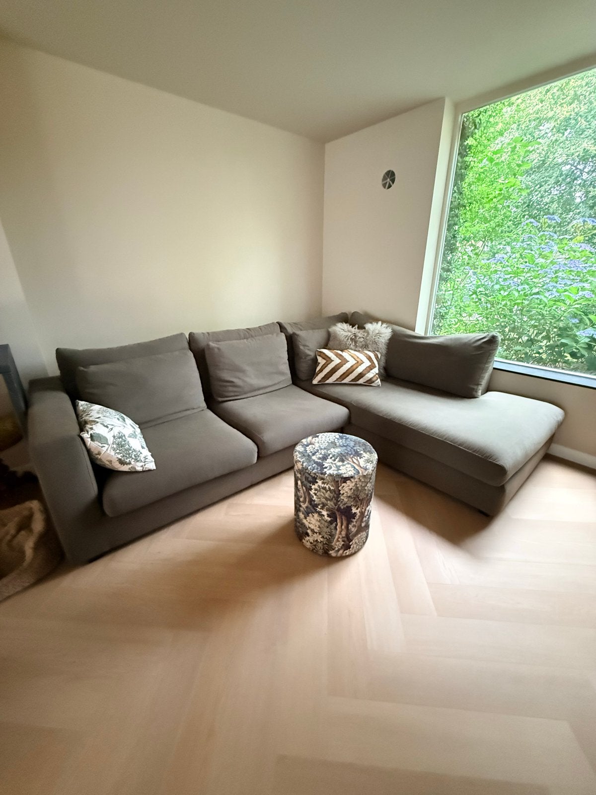 Bank Trendhopper Venetia - Hoekbank, Huis en Inrichting, Banken | Bankstellen, Ophalen, 250 tot 300 cm, Gebruikt, 100 tot 125 cm