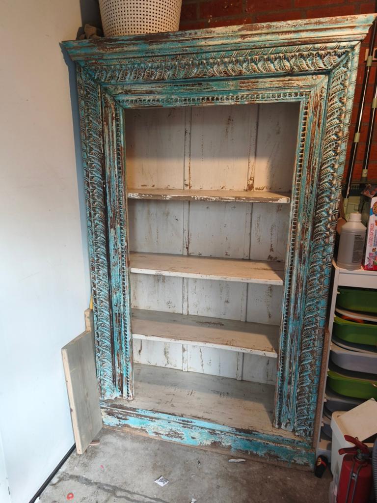 Antieke boekenkast, Ophalen, Gebruikt, 100 tot 150 cm, 150 tot 200 cm