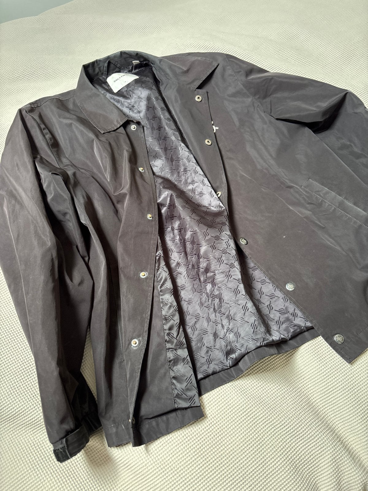 Daily Paper Coach Jacket Maat M, Ophalen of Verzenden, Zo goed als nieuw, Maat 48/50 (M), Zwart