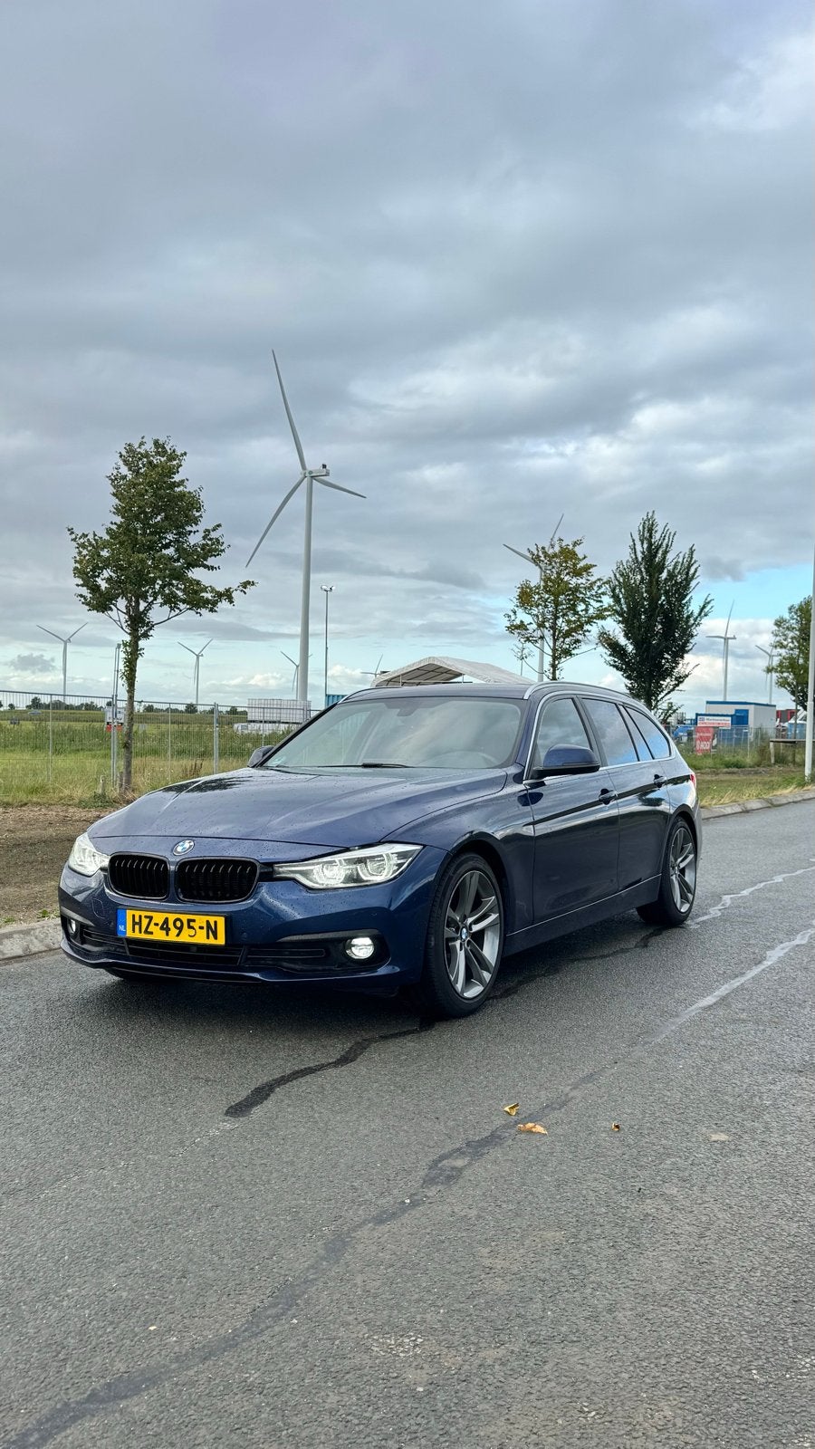 BMW 3-Serie 320d 163pk Efficientdynamics Ed. Aut 2016 Blauw, Auto's, BMW, Automaat, 745 kg, Achterwielaandrijving, 4 cilinders