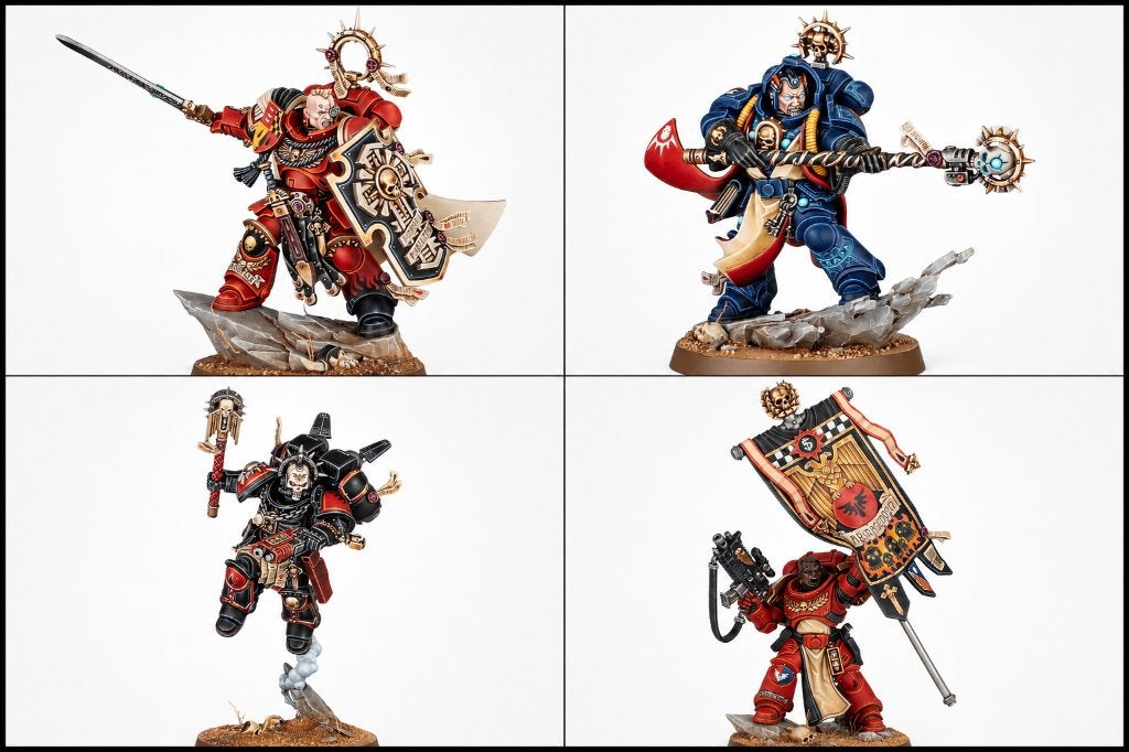 Armageddon Space Marine HQ (4 models), Ophalen of Verzenden, Nieuw, Warhammer 40000, Figuurtje(s)