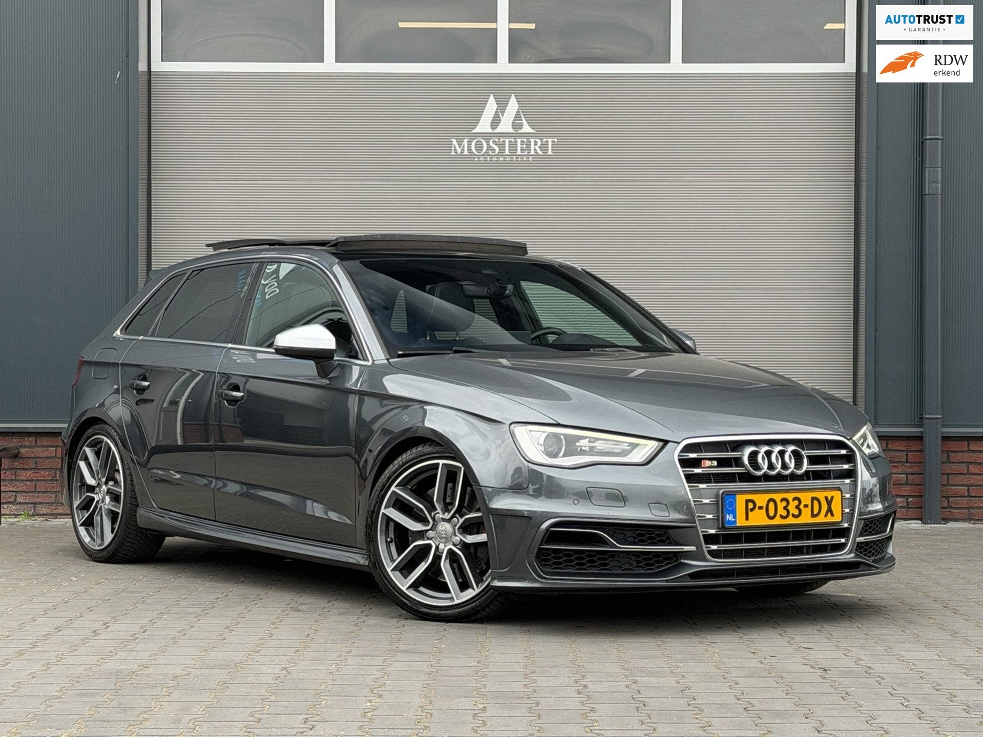 Audi S3 Sportback 2.0 TFSI/300pk S3 quattro S Line Plus|2015, Auto's, Automaat, S3, Gebruikt, 4 cilinders
