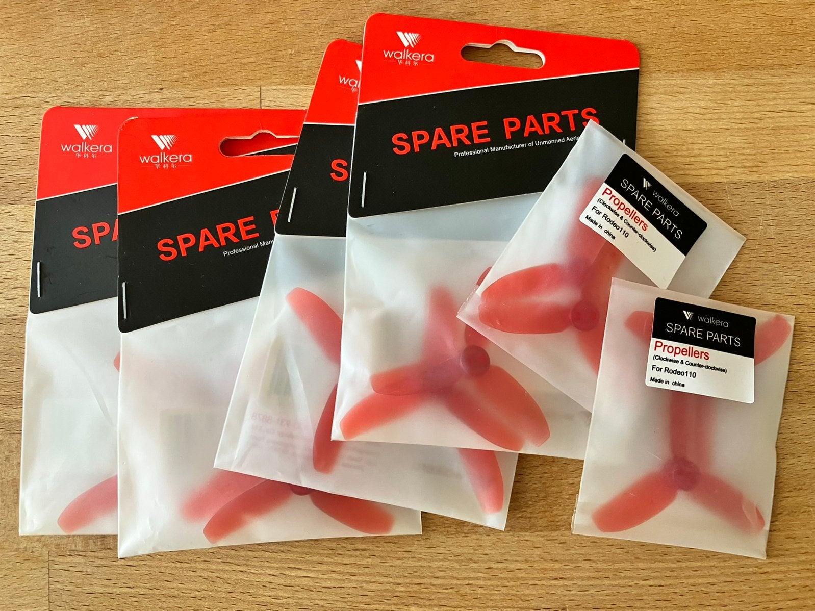 Propellers for FPV drone Walkera Rodeo 110, Ophalen of Verzenden, Zo goed als nieuw