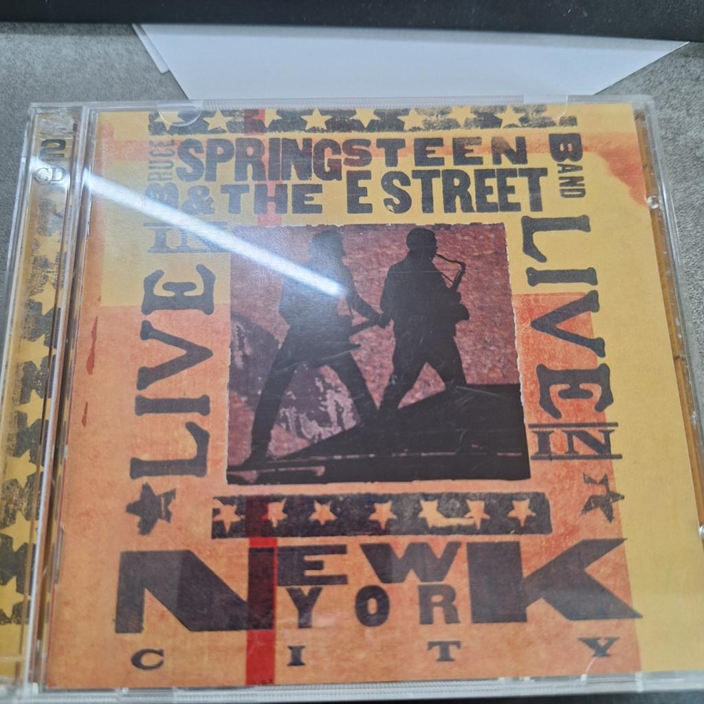 Bruce Springsteen & e street band live in new york city, Ophalen of Verzenden, Zo goed als nieuw, Poprock