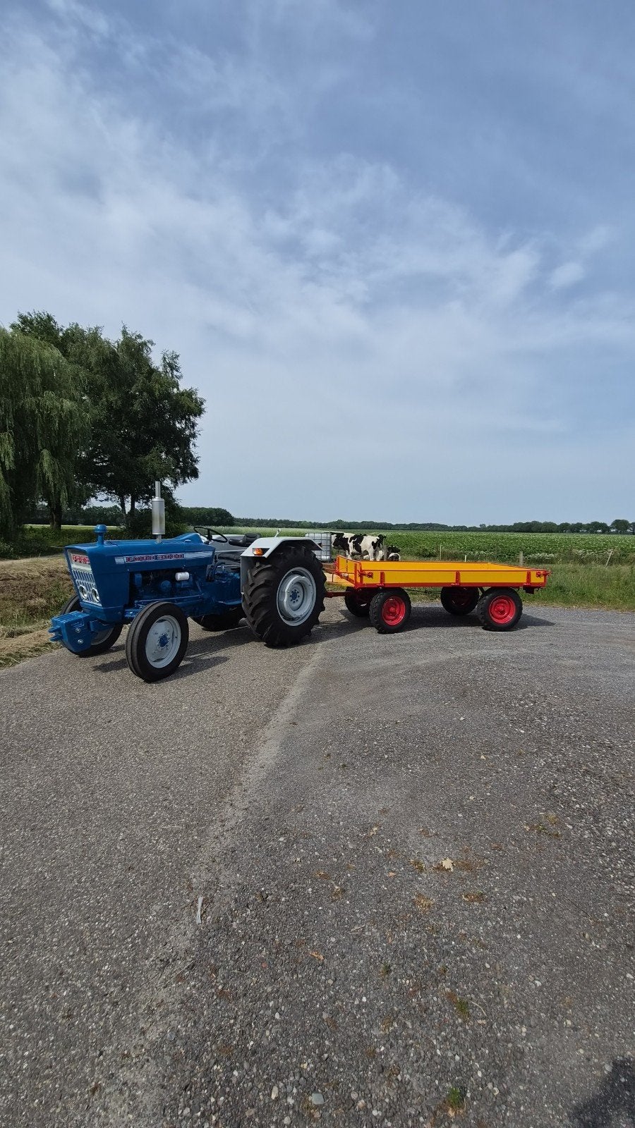 Miedema ac15 wagen en ford 3000 compleet gereviseerd/restaur, Ophalen, Transport