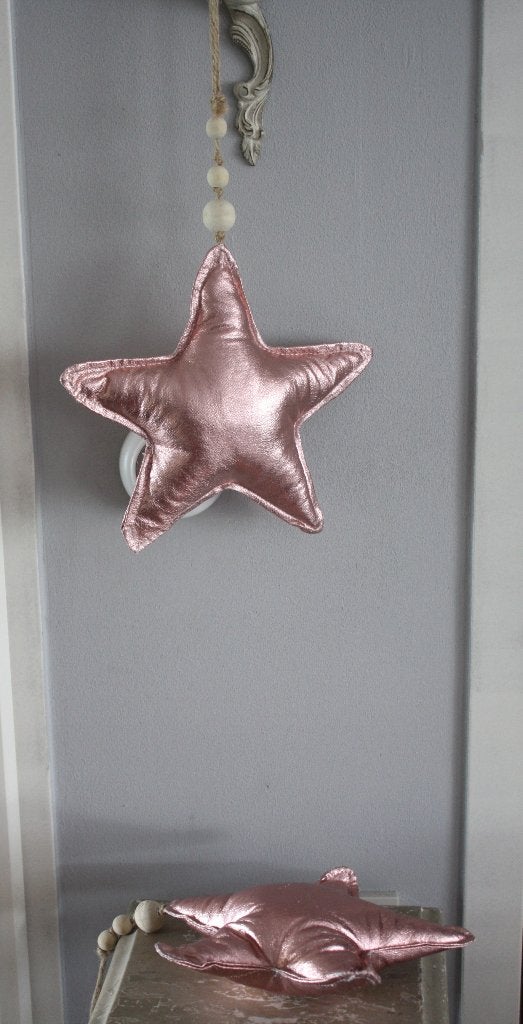 set van 2 roze sterren, Ophalen of Verzenden, Gebruikt