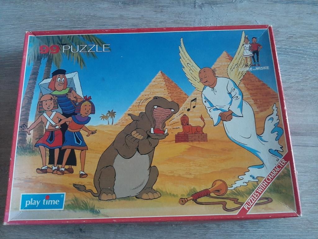 Suske en Wiske Puzzel - Play Time (1992), Hobby en Vrije tijd, Denksport en Puzzels, Ophalen of Verzenden, Minder dan 500 stukjes