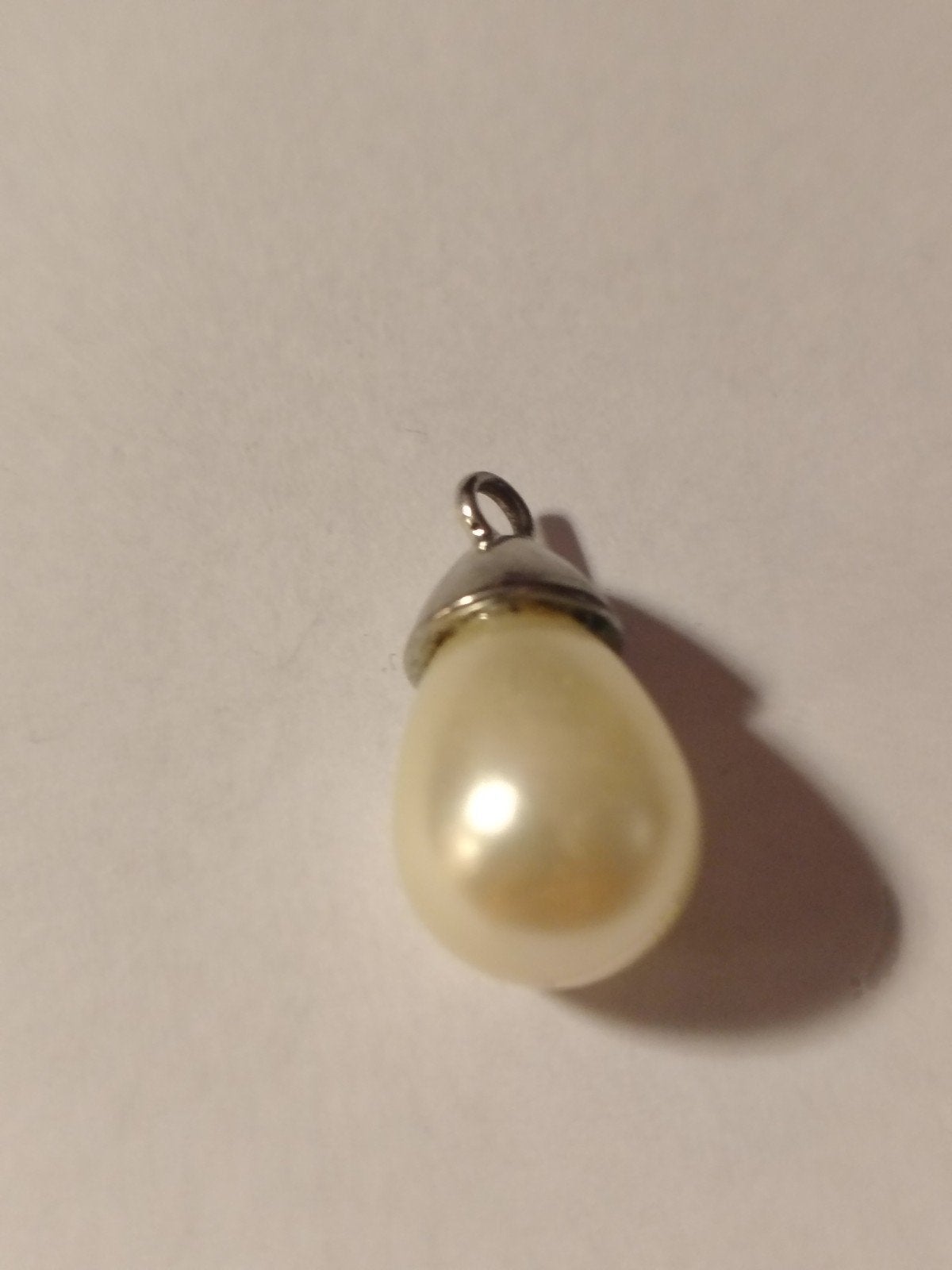 Hanger, Ophalen of Verzenden, Zo goed als nieuw, Zilver, Overige materialen