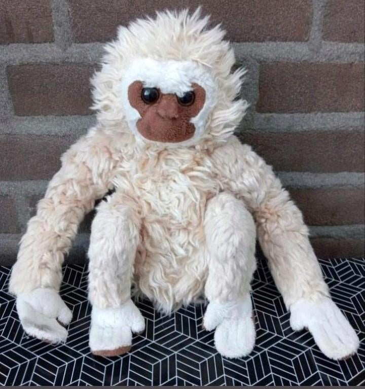 Aap (artis) 25cm plan International        nr7, Kinderen en Baby's, Speelgoed | Knuffels en Pluche, Ophalen, Zo goed als nieuw
