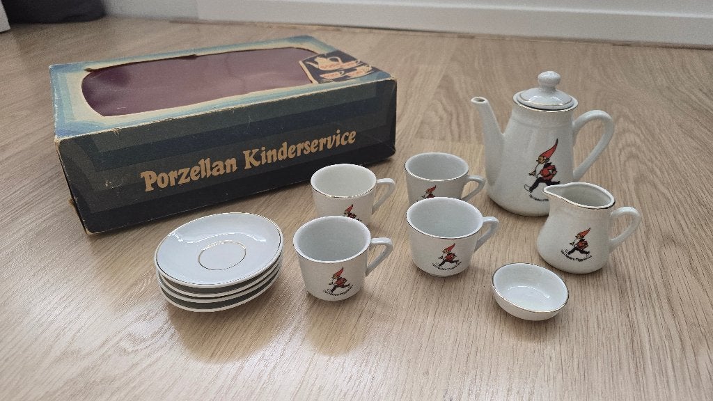 Vintage Kinderservies - van Nelle Piggelmee Theeservies, Ophalen of Verzenden, Gebruikt