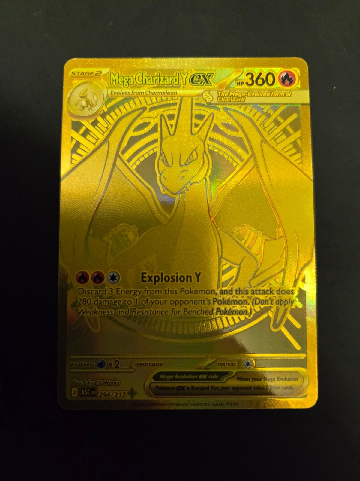 Mega charizard ex, Ophalen of Verzenden