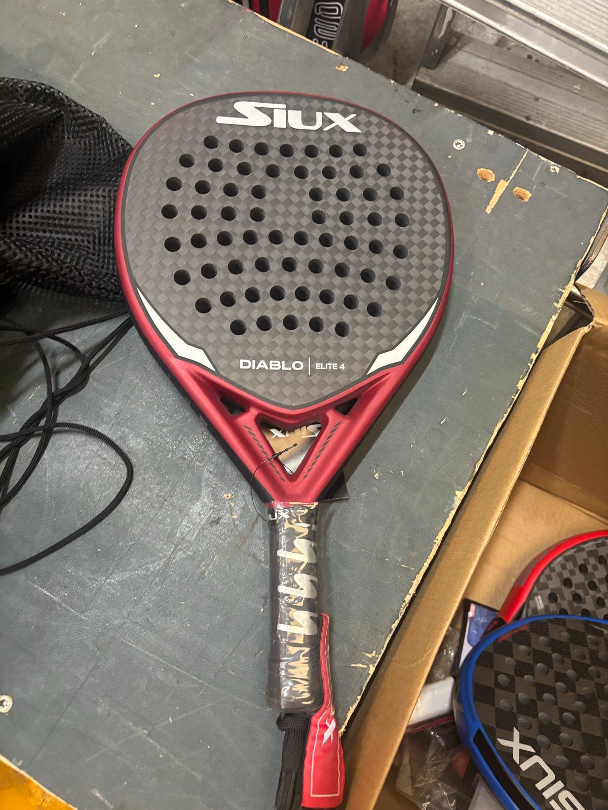 Siux Diablo Elite 4 Padelracket - Nieuw, Sport en Fitness, Ophalen of Verzenden, Nieuw, Padelracket