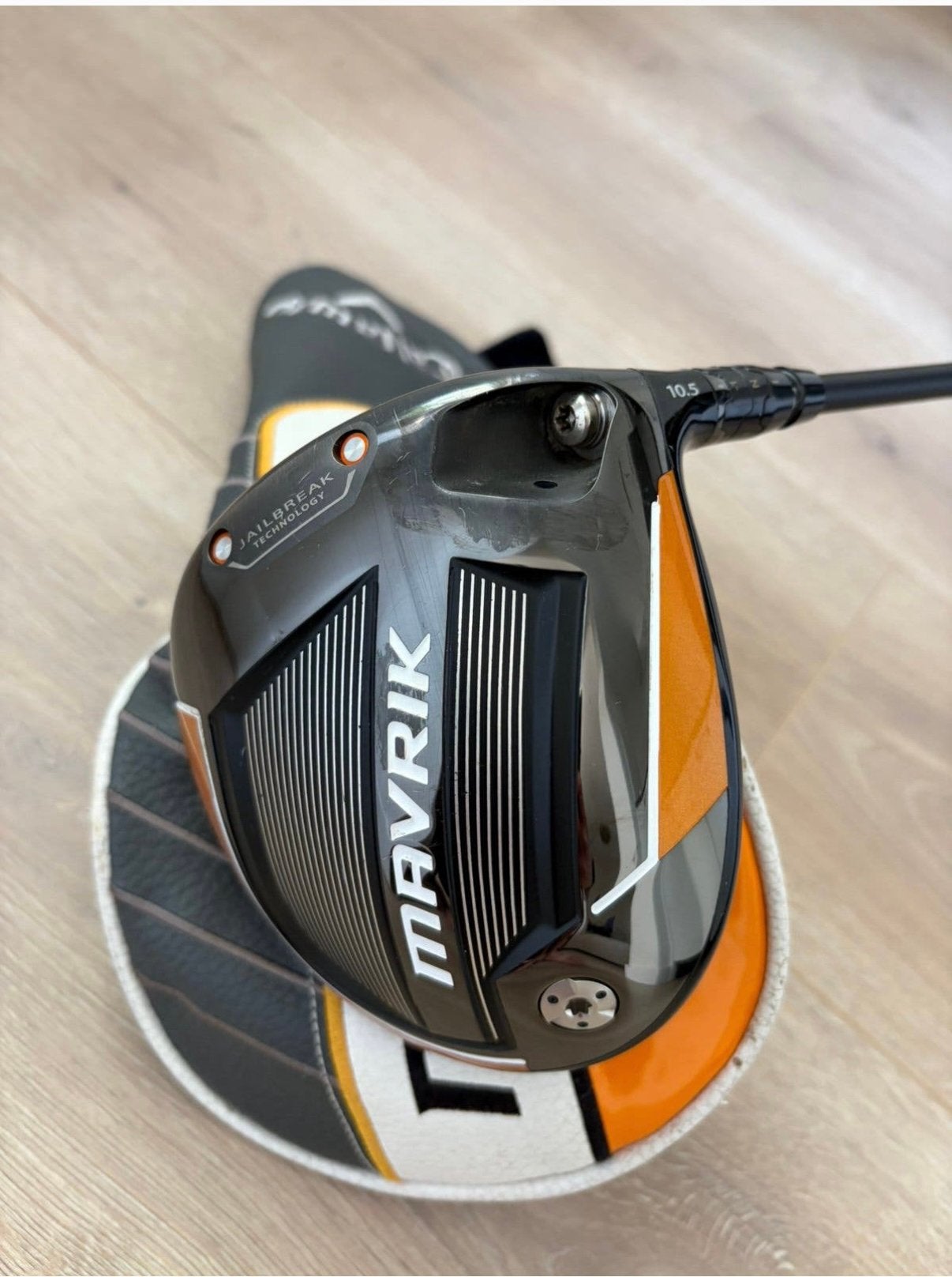 Callaway Mavrik driver 10,5+ headcover, Ophalen of Verzenden, Zo goed als nieuw, Club, Callaway