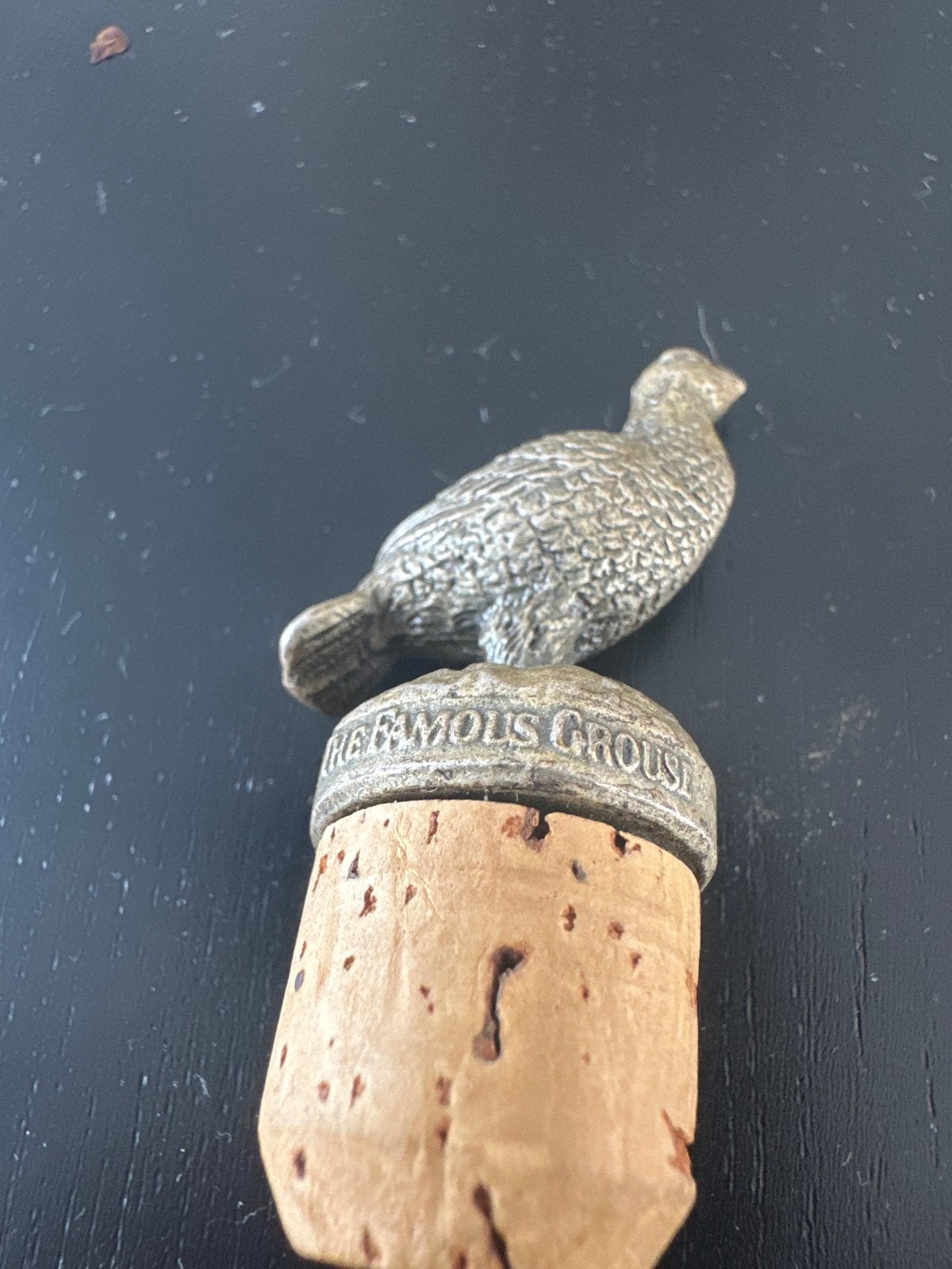 Vintage kurk The Famous Grouse, Ophalen of Verzenden, Nieuw, Natuurlijk materiaal, Vintage