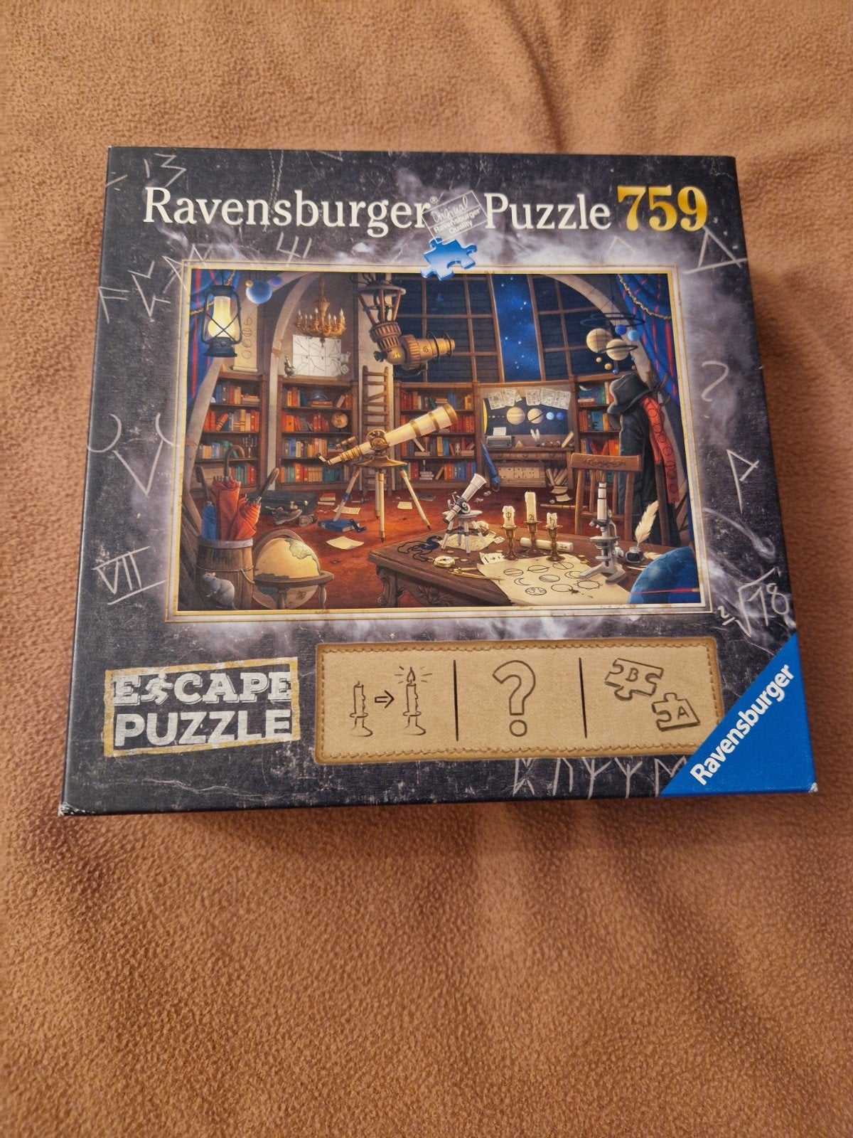 Ravensburger Escape Puzzle 759 stukjes, Ophalen of Verzenden, 500 t/m 1500 stukjes, Gebruikt, Legpuzzel