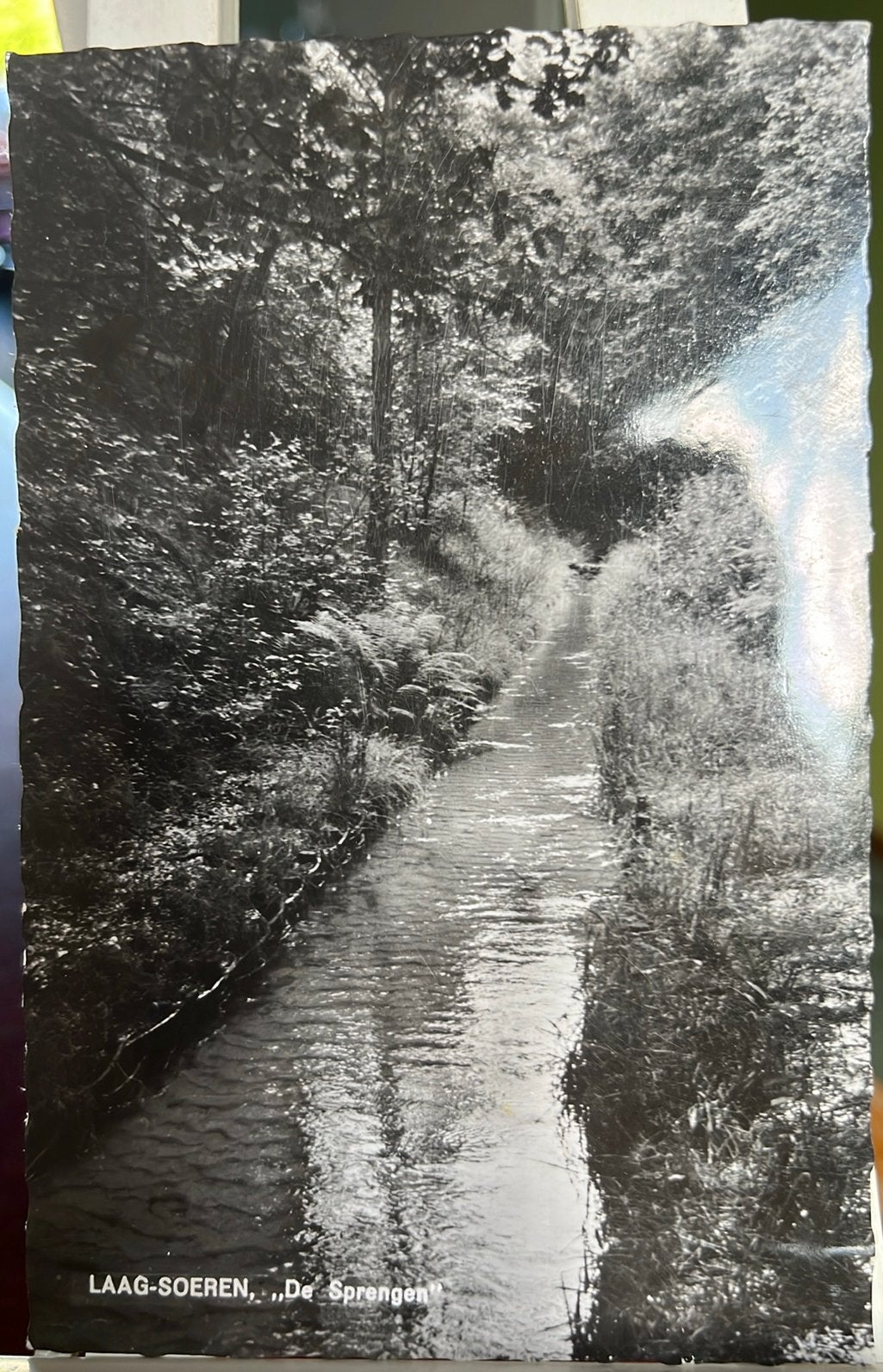 Laag Soeren sprengen 1961 zwartwit, Ophalen of Verzenden, 1960 tot 1980, Gelderland