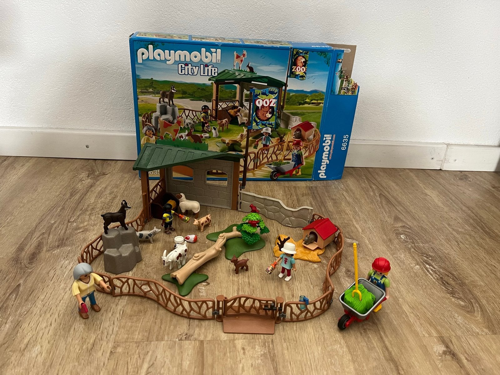 Playmobil City Life Zoo Dierenverblijf 6635, Ophalen, Gebruikt, Jongen of Meisje
