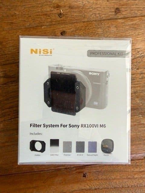 NiSi Filter systeem voor Sony RX100VI M6, Overige merken, Zo goed als nieuw, Inclusief opbergcase, 50 tot 60 mm