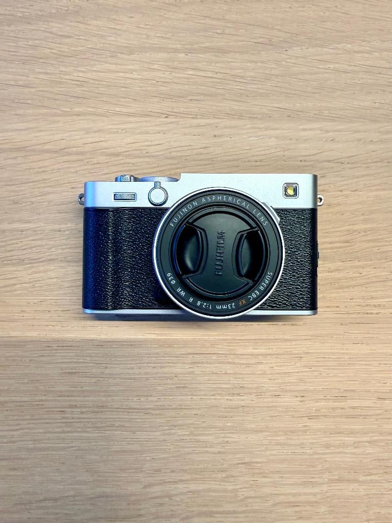 Fujifilm X-E5 Zilver + XF23mm Lens – NIEUWSTAAT, 40 Megapixel, Compact, Nieuw, Ophalen of Verzenden