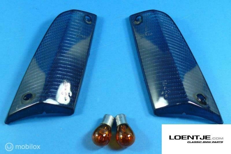 zwarte knipperlichtglazen bmw e21 315 316 318 320 323i, Gebruikt, Ophalen of Verzenden, BMW, BMW