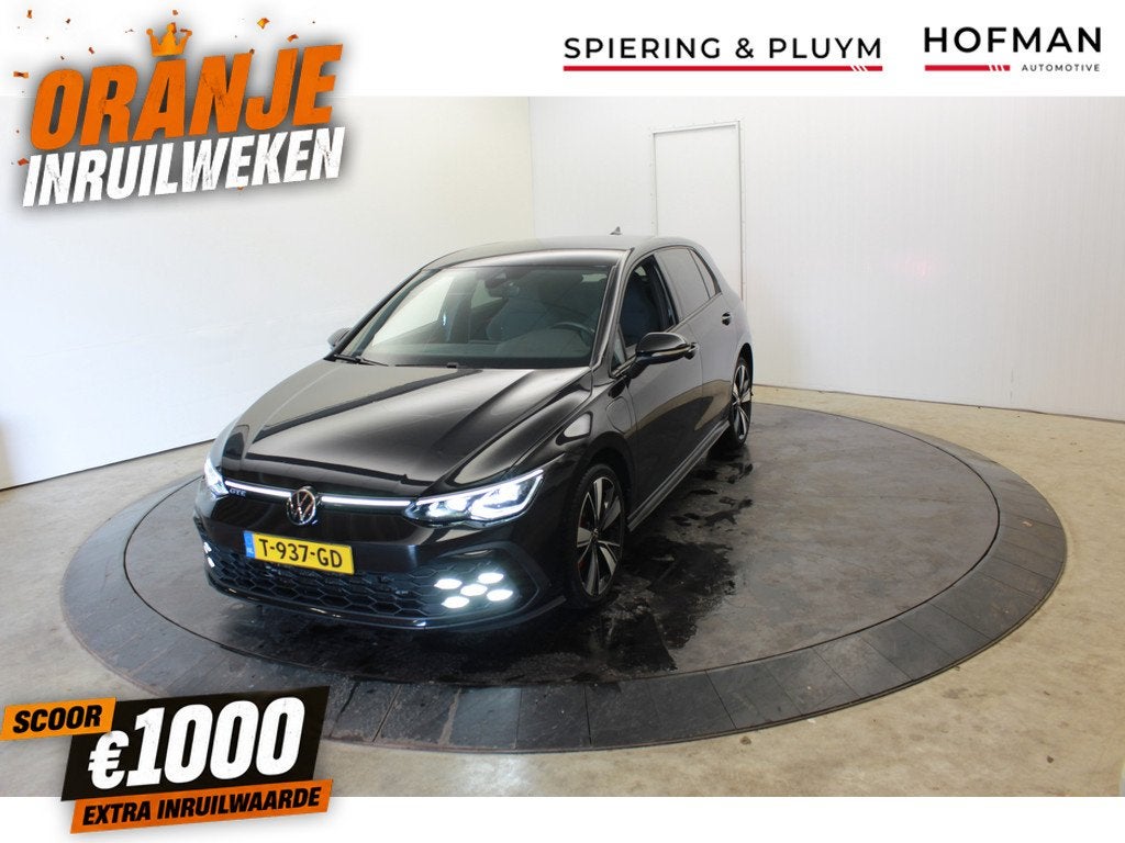 Volkswagen Golf 1.4 eHybrid GTE IQ Light 245PK el aKlep Came, Gebruikt, 4 cilinders, Met garantie (alle), Zwart