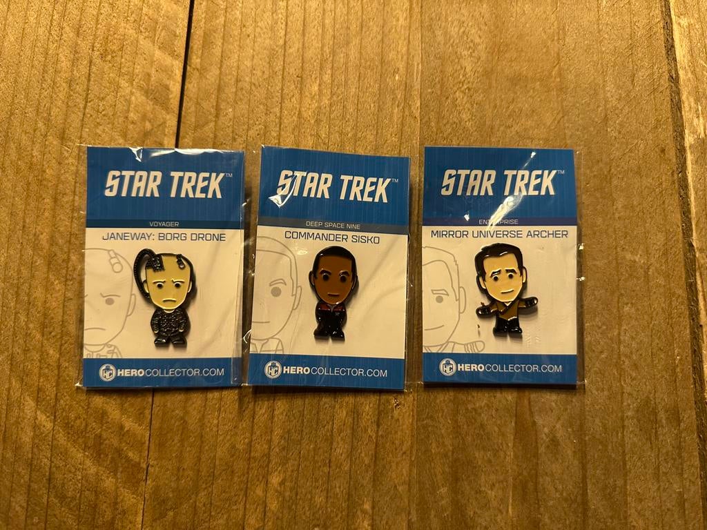 Star Trek pins - Eaglemoss, Ophalen of Verzenden, 2 euro